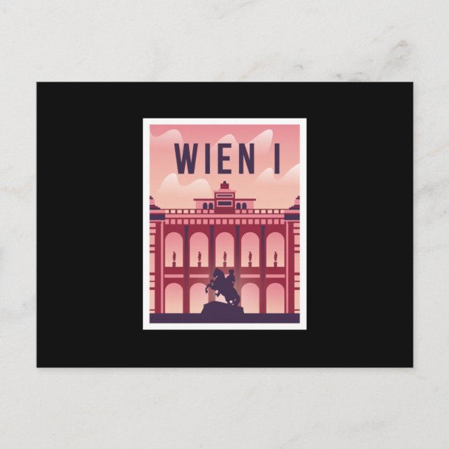 Carte Postale Palais de Vienne (Devant)