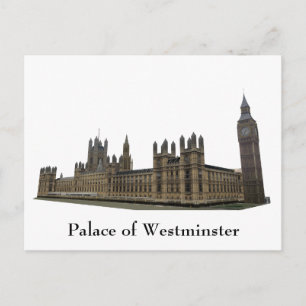 Carte postale : Palais de Westminster