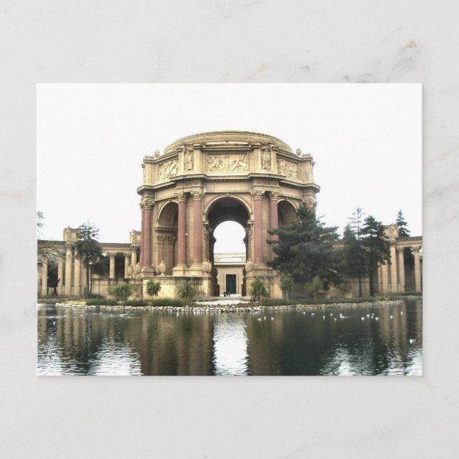 Carte Postale Palais des Beaux-Arts (Devant)