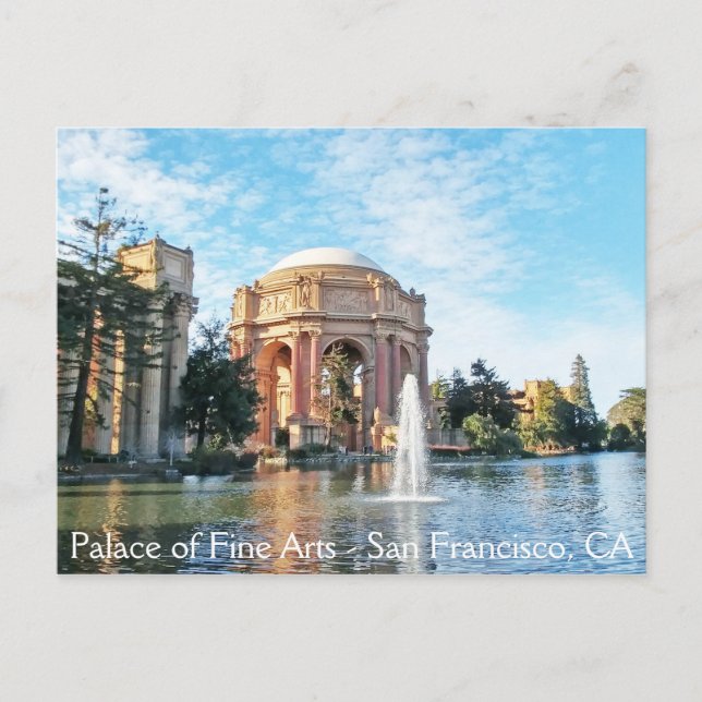 Carte Postale Palais des Beaux-Arts - San Francisco (Devant)