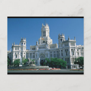 Carte Postale Palais des Communications de Madrid
