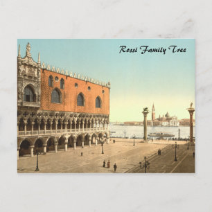 Carte Postale Palais des Doges et Piazzetta, Venise, Italie