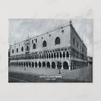 Carte Postale Palais des Doges, PALAIS DUCAL, VENISE1309-1438