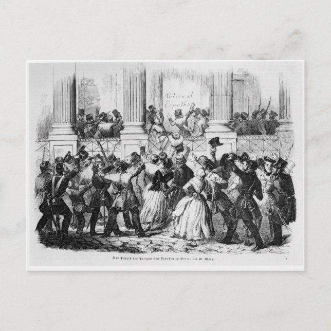 Carte Postale Palais des Princes de Prusse à Berlin (Devant)