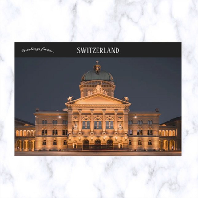 Carte Postale Palais fédéral Berne Suisse (Créateur téléchargé)