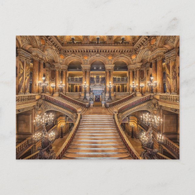 Carte Postale Palais Garnier (Devant)