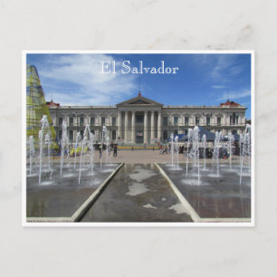 Carte Postale palais national de san salvador