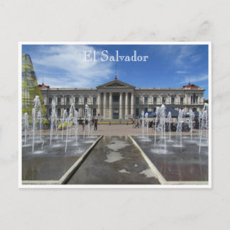 Carte Postale palais national de san salvador
