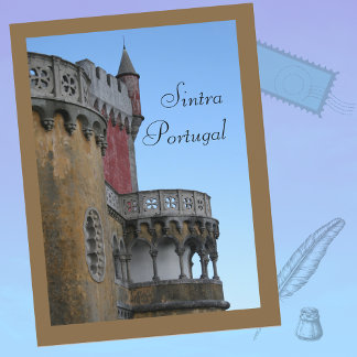 Carte Postale Palais Pena à Sintra Portugal