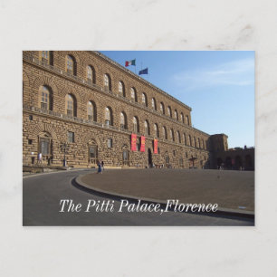 Carte Postale Palais Pitti, Florence