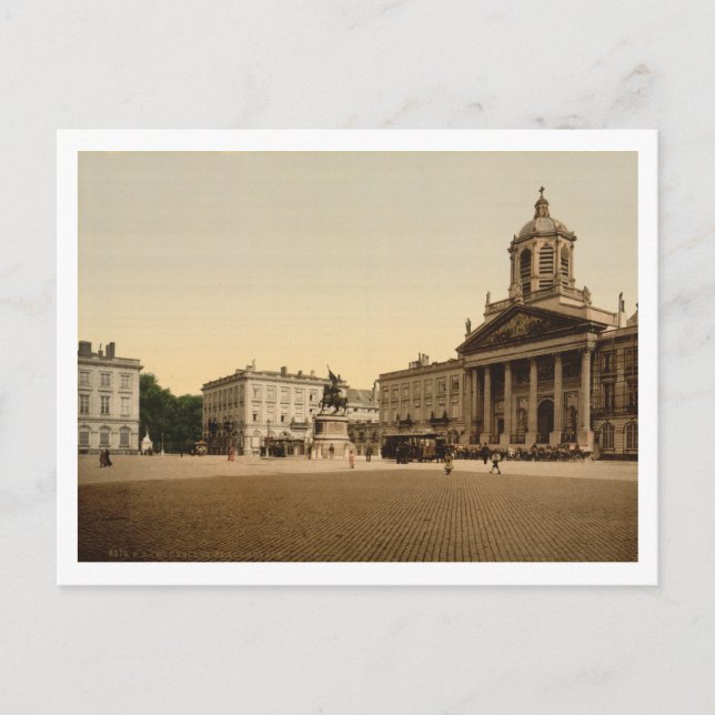 Carte Postale Palais Royal, Bruxelles, Belgique (Devant)