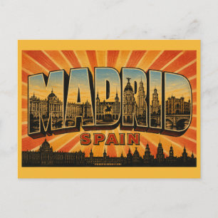 Carte Postale Palais royal de Madrid Espagne