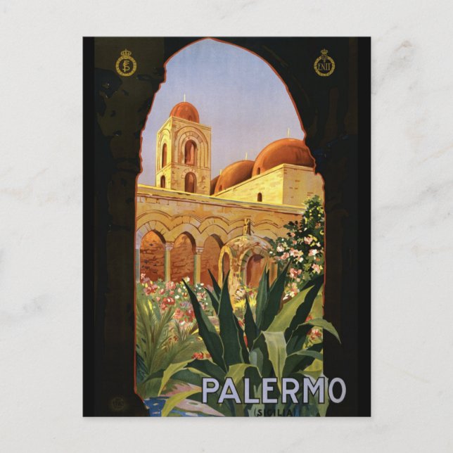 Carte Postale Palerme (Devant)