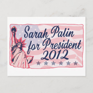 Carte Postale Palin Lady Liberty