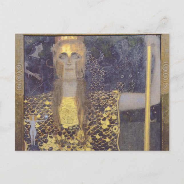 Carte Postale Pallas Athena (Devant)