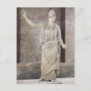 Carte Postale Pallas de Velletri, statue d'Athéna casqué