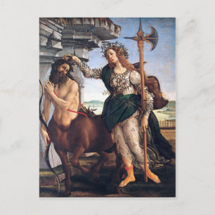 Carte Postale Pallas et Centaur, Sandro Botticelli