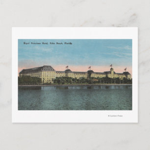 Carte Postale Palm Beach, FL - Ext.Vue de Royal Poinciana