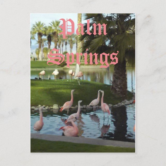Carte postale Palm Springs California (Devant)