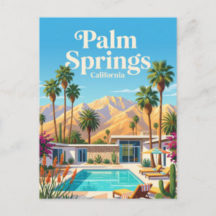 Carte Postale Palm Springs Californie