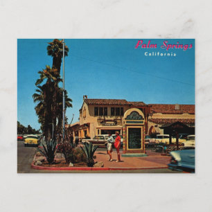 Carte Postale Palm Springs, Californie Vintage