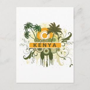 Carte Postale Palm Tree Kenya