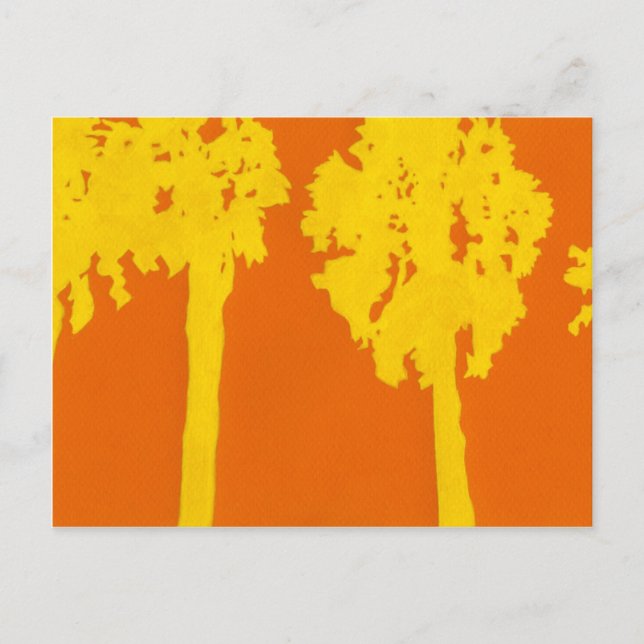 Carte Postale Palmiers (Devant)