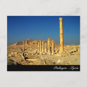 Carte Postale Palmyre, Temple Bell, Ruines romaines, Syrie