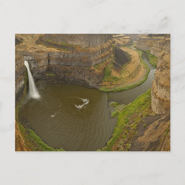 Carte Postale Palouse Falls State Park à 200 pieds de hauteur (Devant)