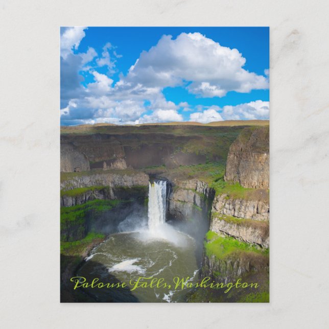 Carte Postale Palouse Falls Washington State (Devant)