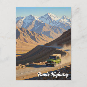 Carte Postale Pamir Route Tadjikistan Voyage