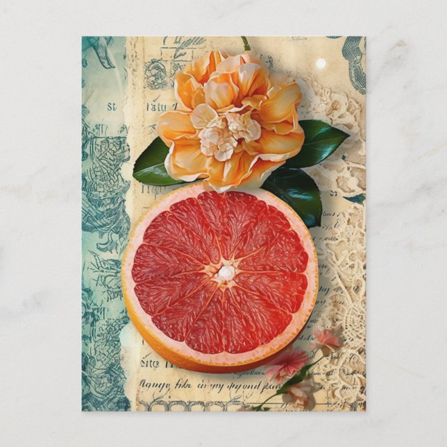 Carte Postale Pamplemousse (Devant)