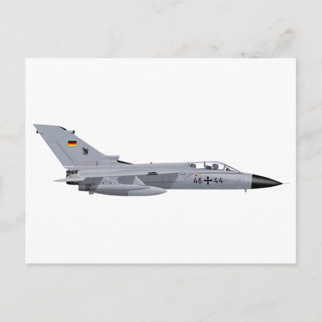 Carte Postale Panavia Tornado ECR (Devant)