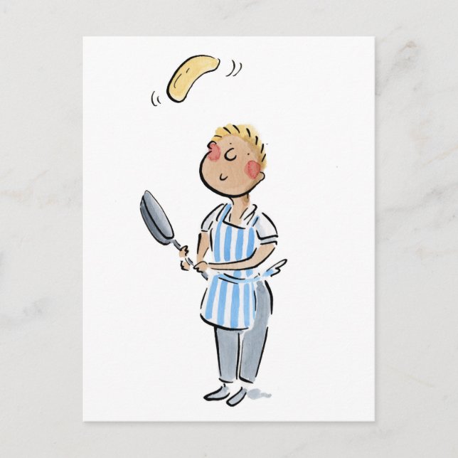 Carte Postale Pancake (Devant)