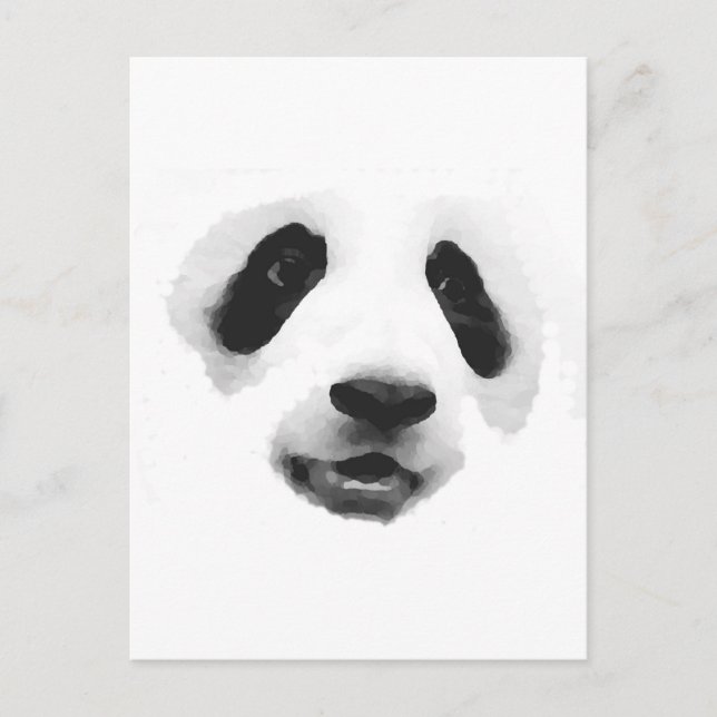 Carte Postale Panda (Devant)