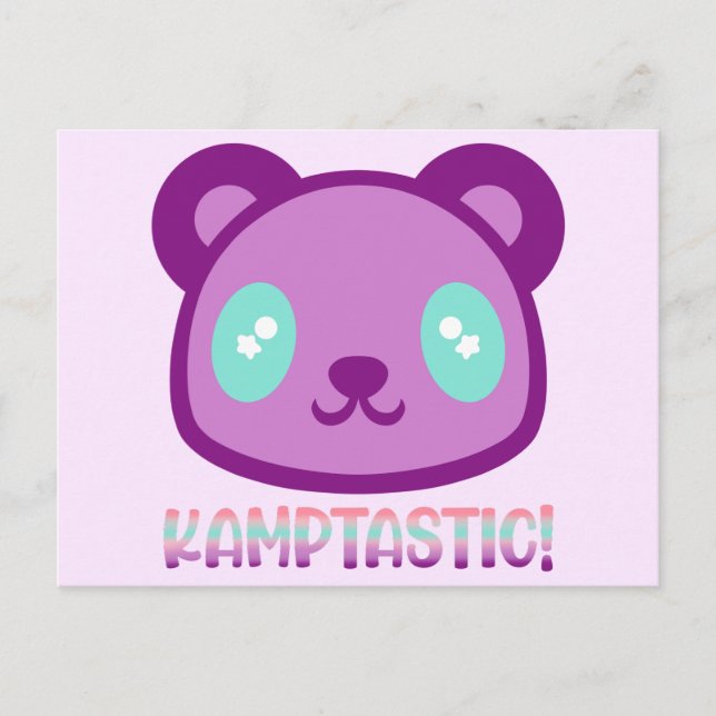 Carte Postale Panda (Devant)