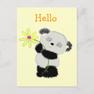 Carte Postale panda