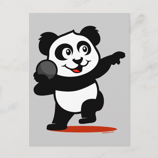 Carte Postale Panda (Devant)