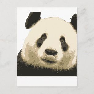 CARTE POSTALE PANDA 2