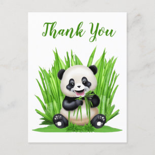 Carte Postale Panda Bear merci