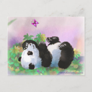 Carte Postale Panda bébé