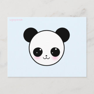 carte postale Panda-chan Aqua