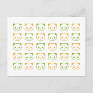 Carte Postale panda panda panda