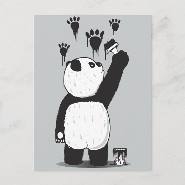 Carte Postale Pandalisme (Devant)