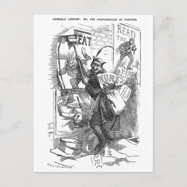 Carte Postale Pandemonium de posters - Jack l'épicier (Devant)