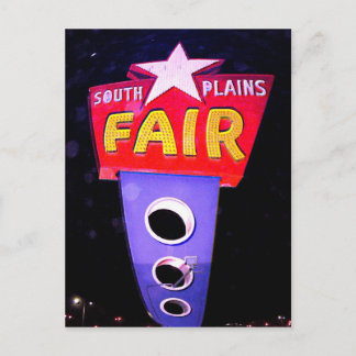 Carte postale Panhandle South Plaines Fair