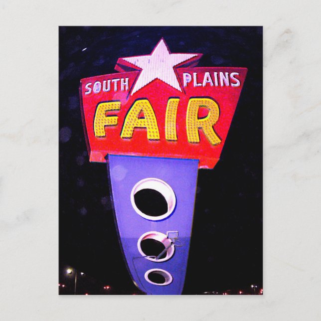 Carte postale Panhandle South Plaines Fair (Devant)