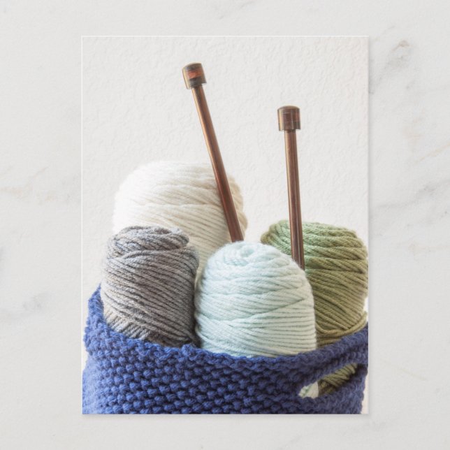 Carte Postale Panier de fils 1 (Devant)
