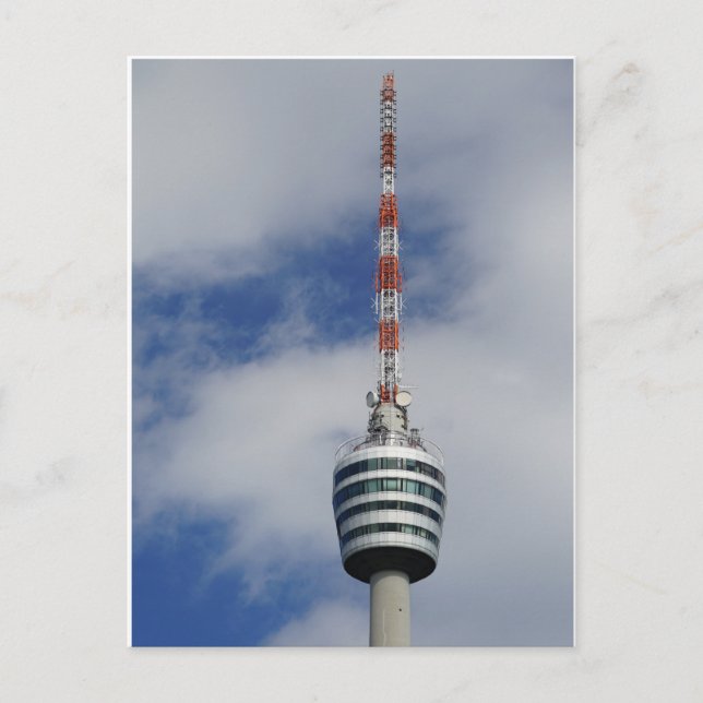 Carte Postale Panier de télévision de Stuttgart (Devant)