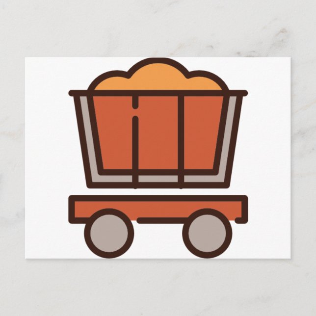 Carte Postale Panier mine (Devant)